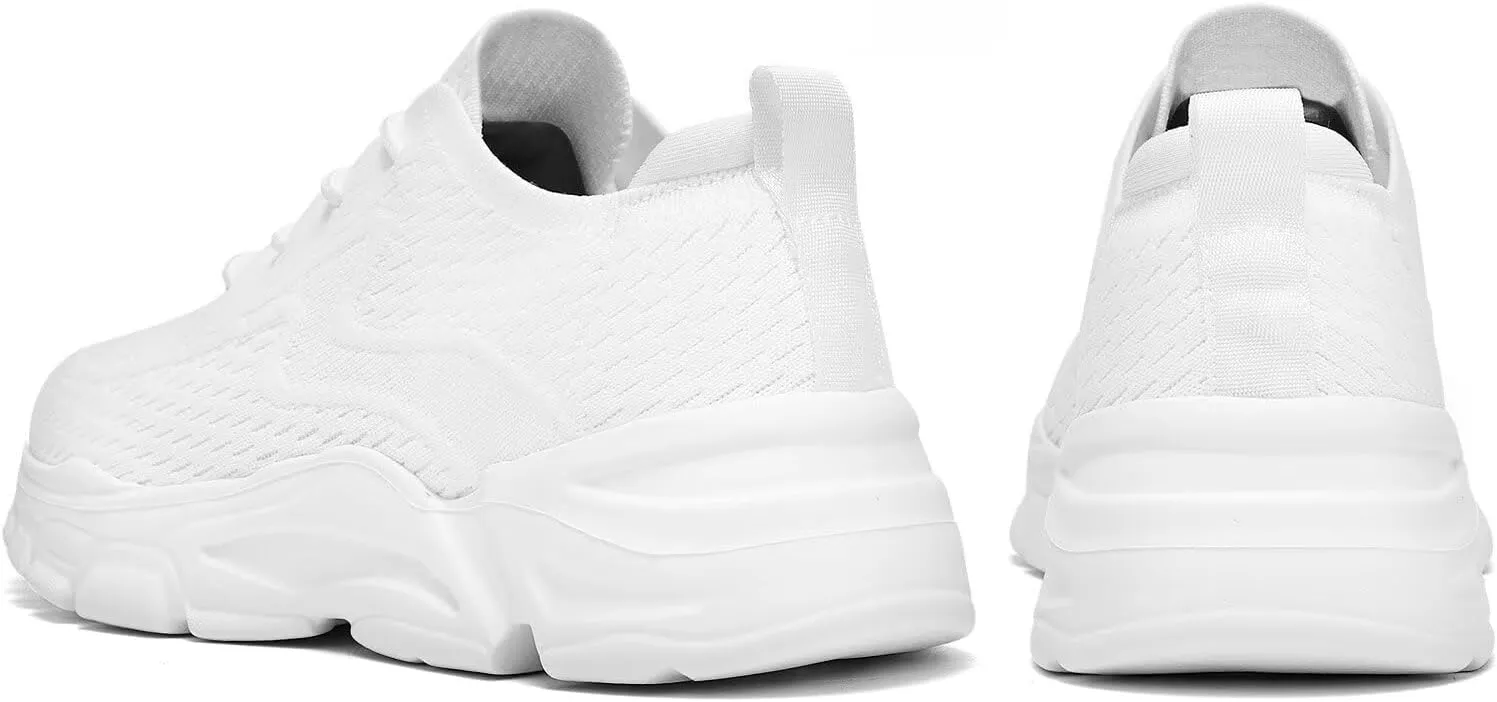 Womens Running Shoes Slip on Breathable Lightweight Fashion Sneakers Athletic Sports Walking Gym Work Shoes