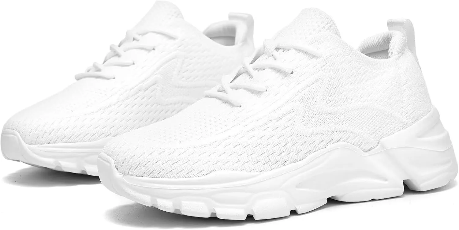 Womens Running Shoes Slip on Breathable Lightweight Fashion Sneakers Athletic Sports Walking Gym Work Shoes