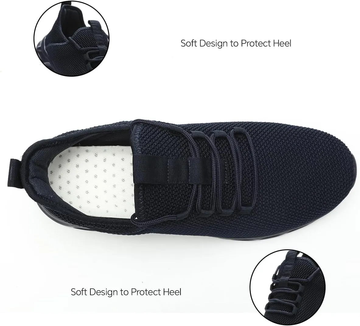 Womens Running Shoes Walking Tennis Sneakers Casual Slip on Breathable Lightweight Comfortable Fashion Athletic Sports Gym Trainers