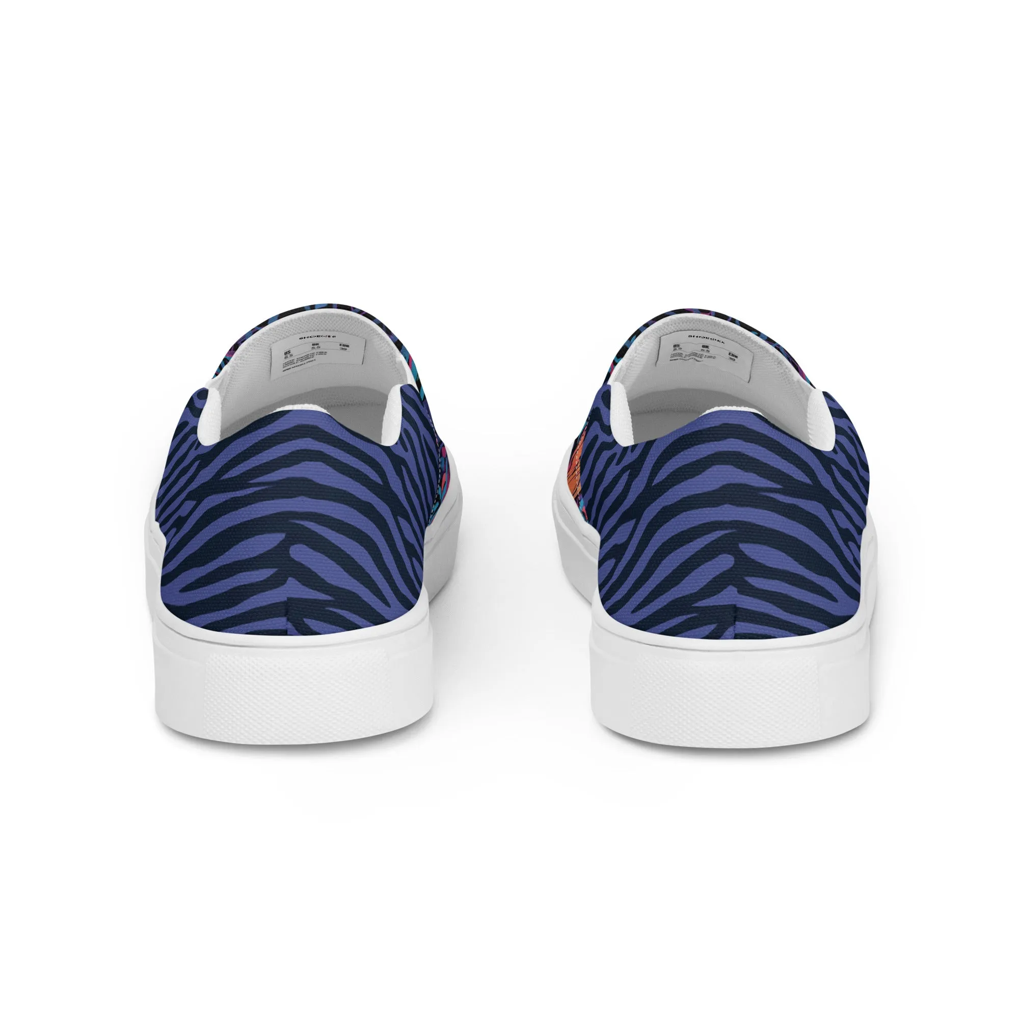 Women’s slip-on canvas shoes - Leopard SG002