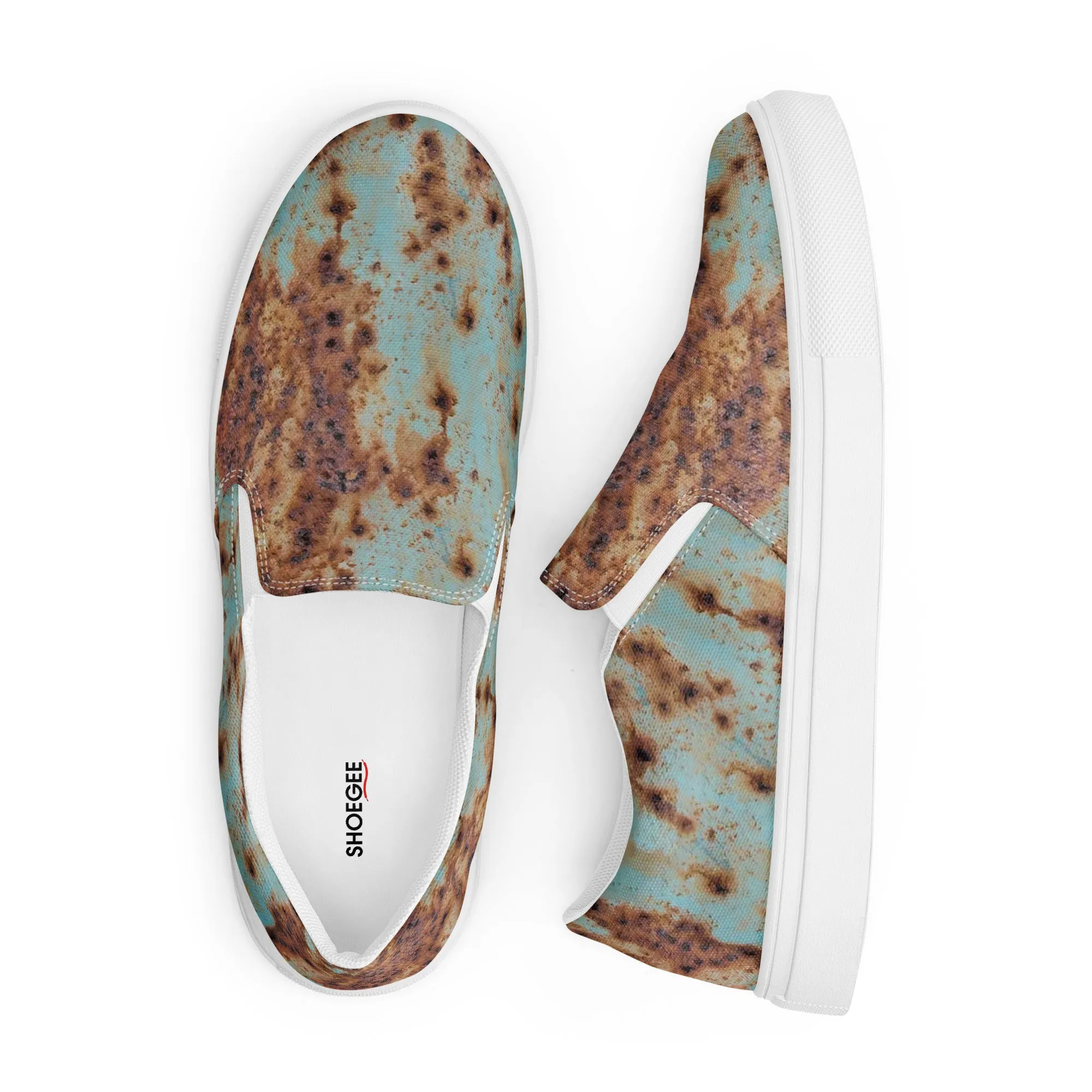 Women’s slip-on canvas shoes - Metal SG006