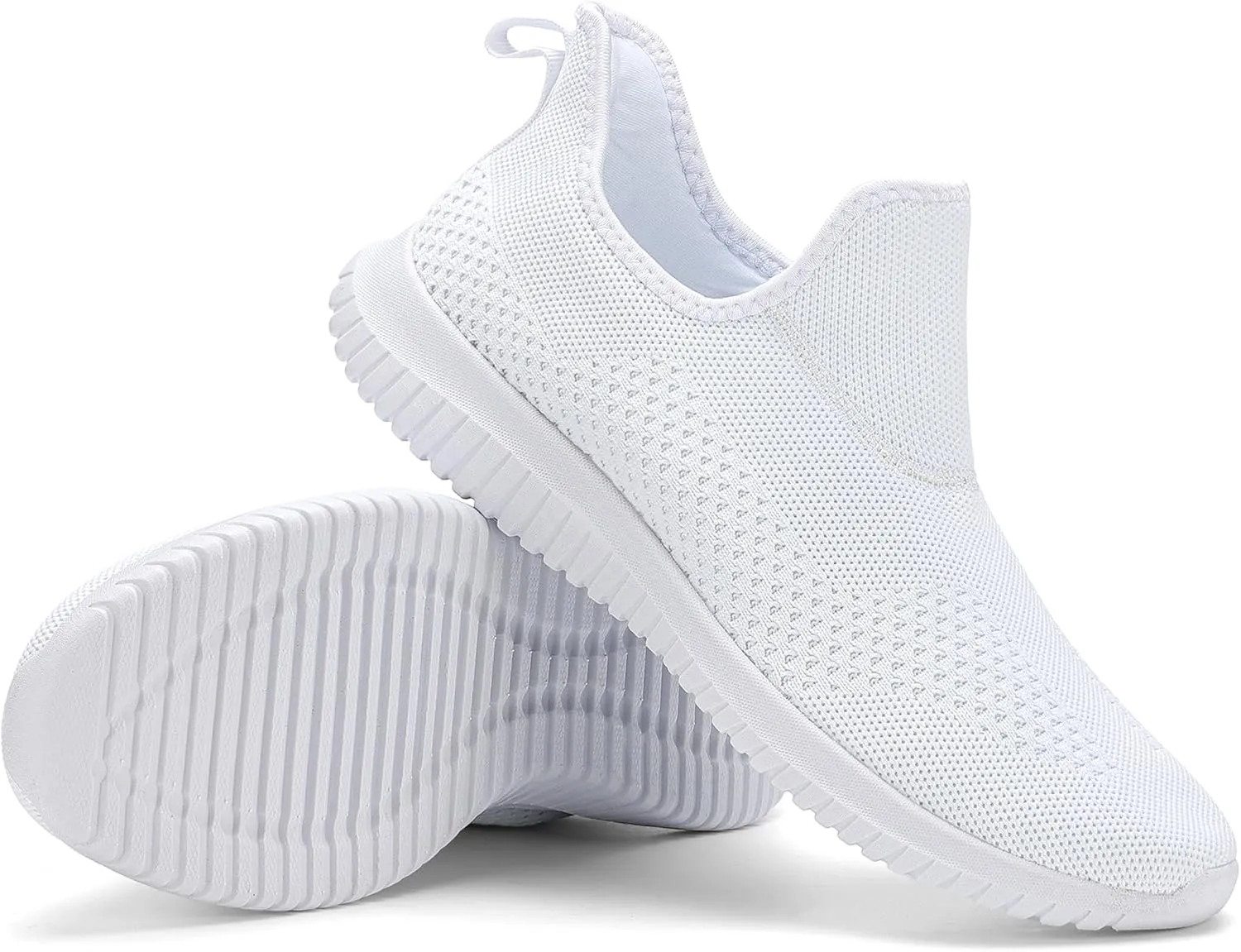 Women's Slip On Comfort Walking Shoes Ultra Lightweight Breathable Running Tennis Athletic Gym Workout Non Slip Athletic Fashion Sneakers