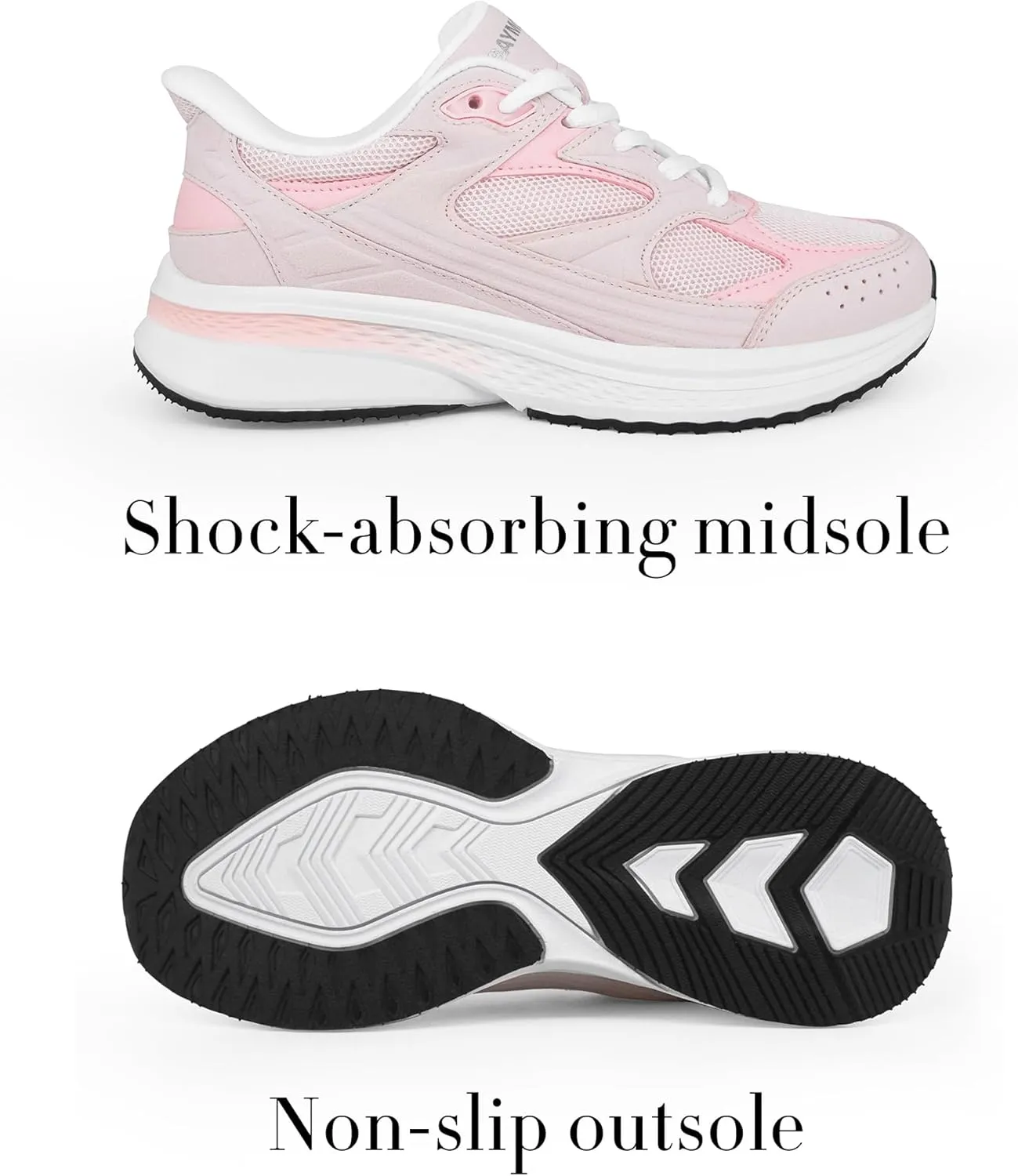 Women’s Slip On Retro Shoes Breathable Mesh Lightweight Tennis Sneakers for Athletic Walking Gym Workout