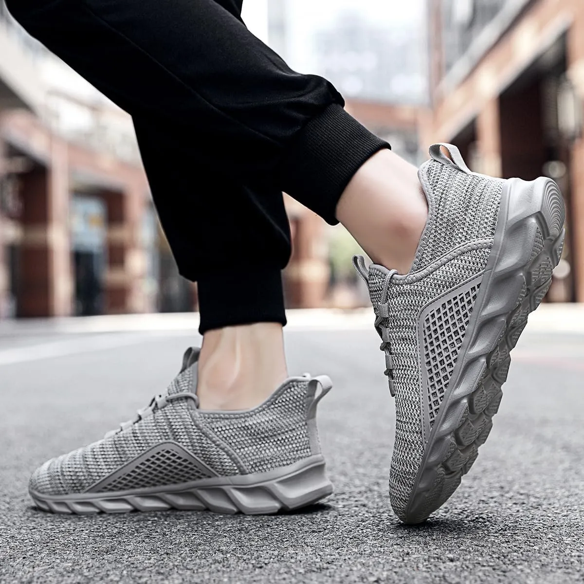 Women's Slip on Tennis Shoes Walking Running Non Slip Sneakers Lightweight Breathable Casual Fashion Comfortable Athletic Gym Sports Sneakers