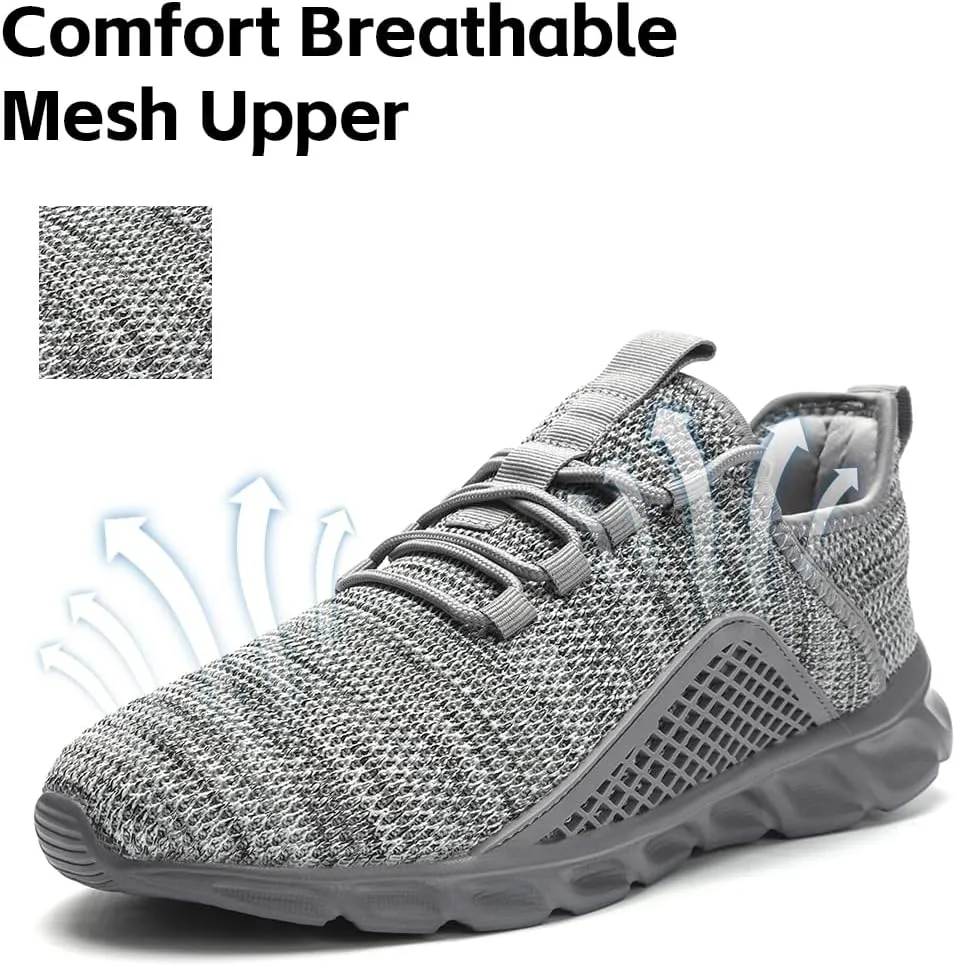 Women's Slip on Tennis Shoes Walking Running Non Slip Sneakers Lightweight Breathable Casual Fashion Comfortable Athletic Gym Sports Sneakers