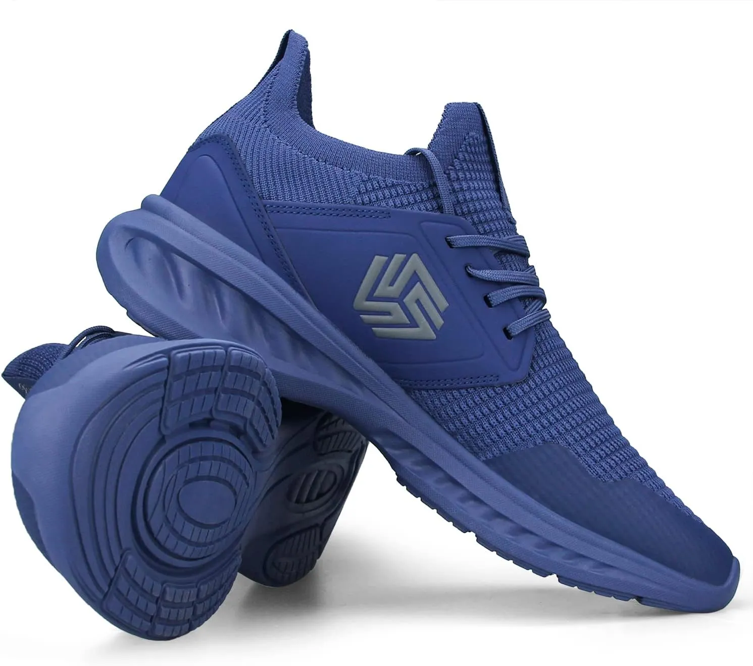Womens Slip On Walking Shoes Non Slip Running Shoes Breathable Workout Shoes Lightweight Gym Sneakers