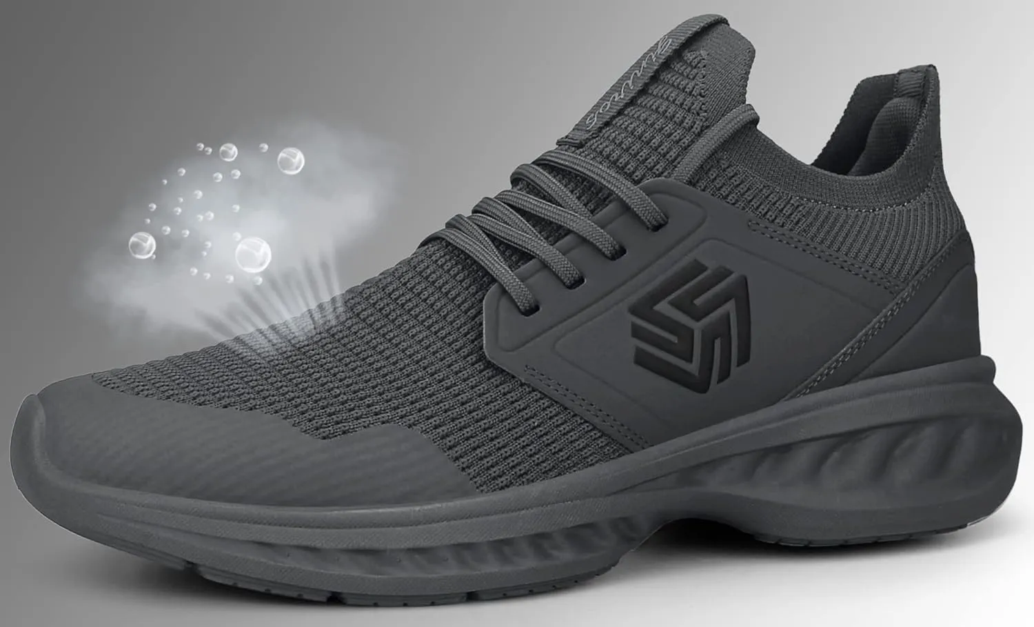 Womens Slip On Walking Shoes Non Slip Running Shoes Breathable Workout Shoes Lightweight Gym Sneakers