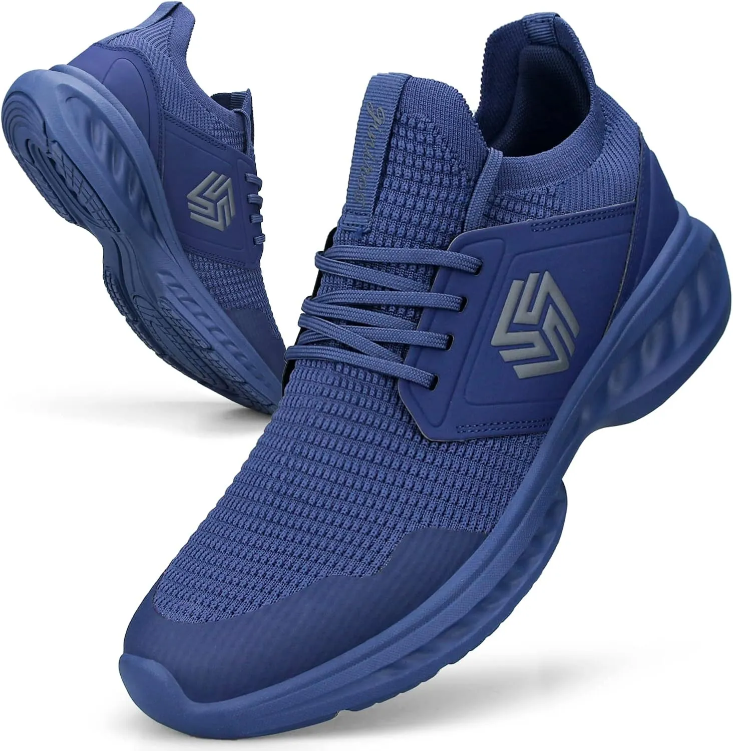 Womens Slip On Walking Shoes Non Slip Running Shoes Breathable Workout Shoes Lightweight Gym Sneakers