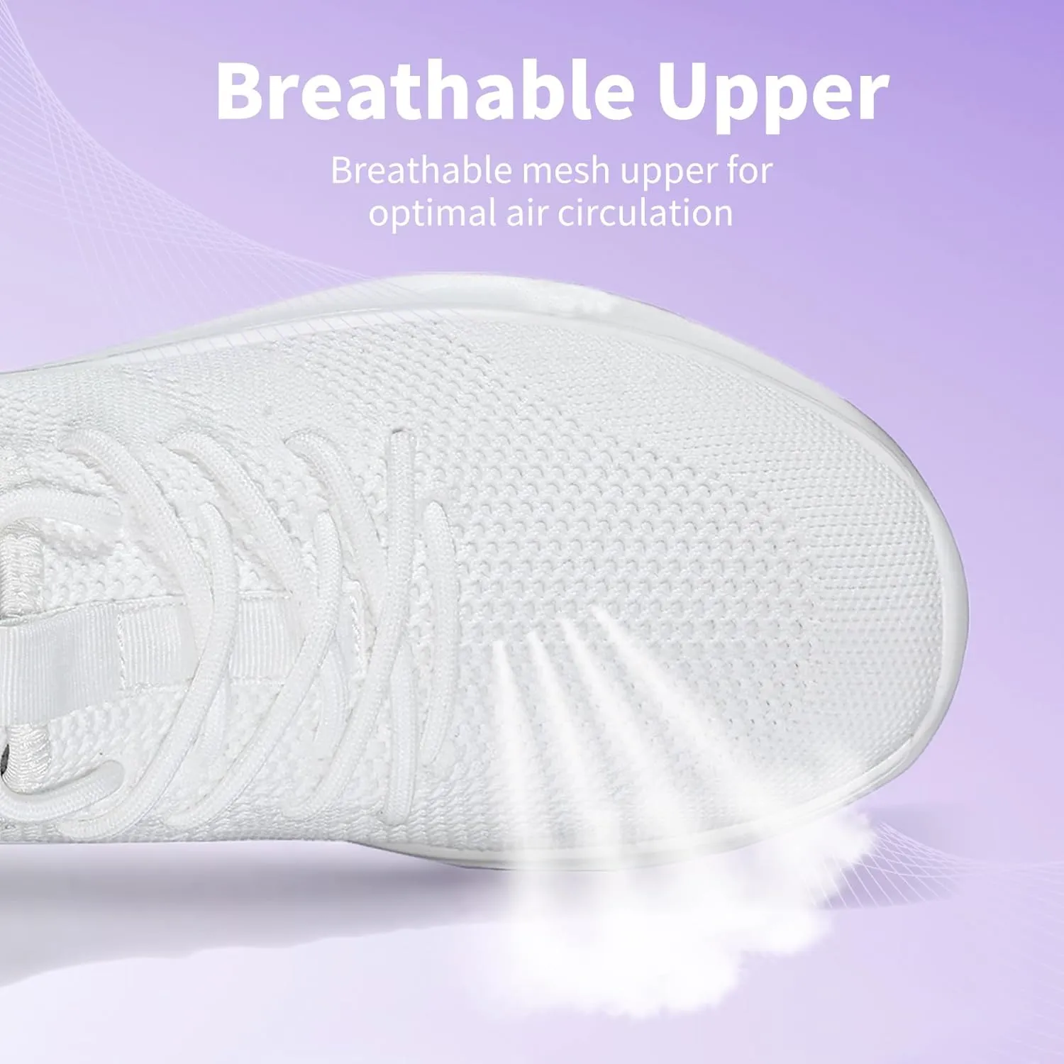 Women's Slip On Walking Shoes Non Slip Running Tennis Shoes Lightweight Breathable Athletic Gym Workout Cross Training Sneakers