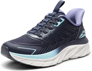 Women's Slip On Walking Shoes Running Comfortable Tennis Breathable Non Slip Athletic Gym Workout Cross Training Fashion Sneakers