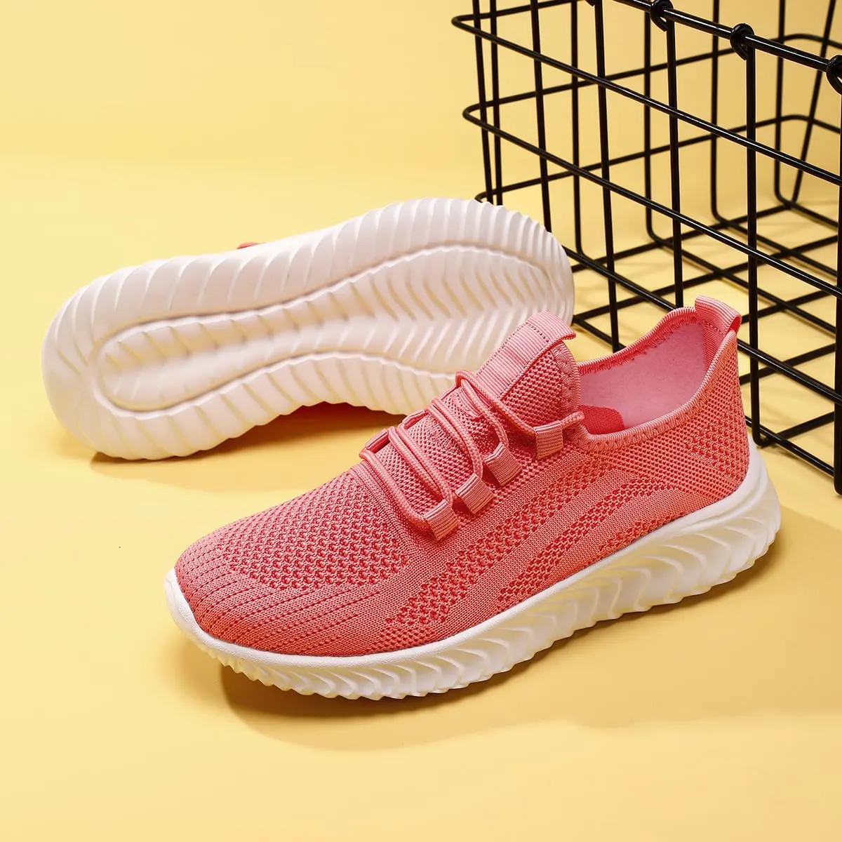 Womens Walking Shoes Casual Slip On Tennis Running Shoes Lightweight Breathable Non Slip Workout Athletic Gym Cross Training Sneakers