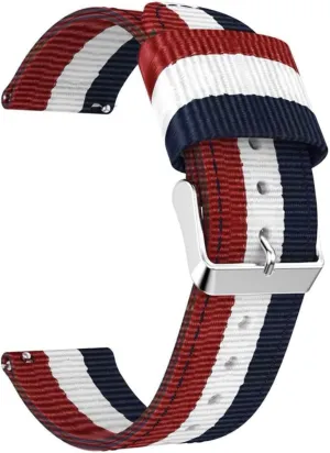 Wrist Straps Quick Release Nylon Watch Strap 20mm 22mm Comfortable Bracelet Strap with Metal Buckle Watch Band for Men Women