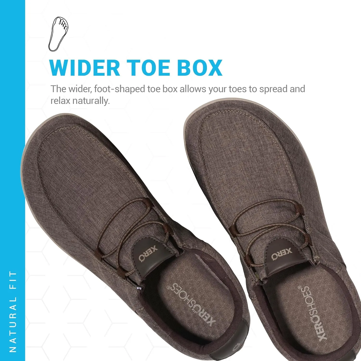 Xero Shoes Men's Kona Barefoot Casual Slip On