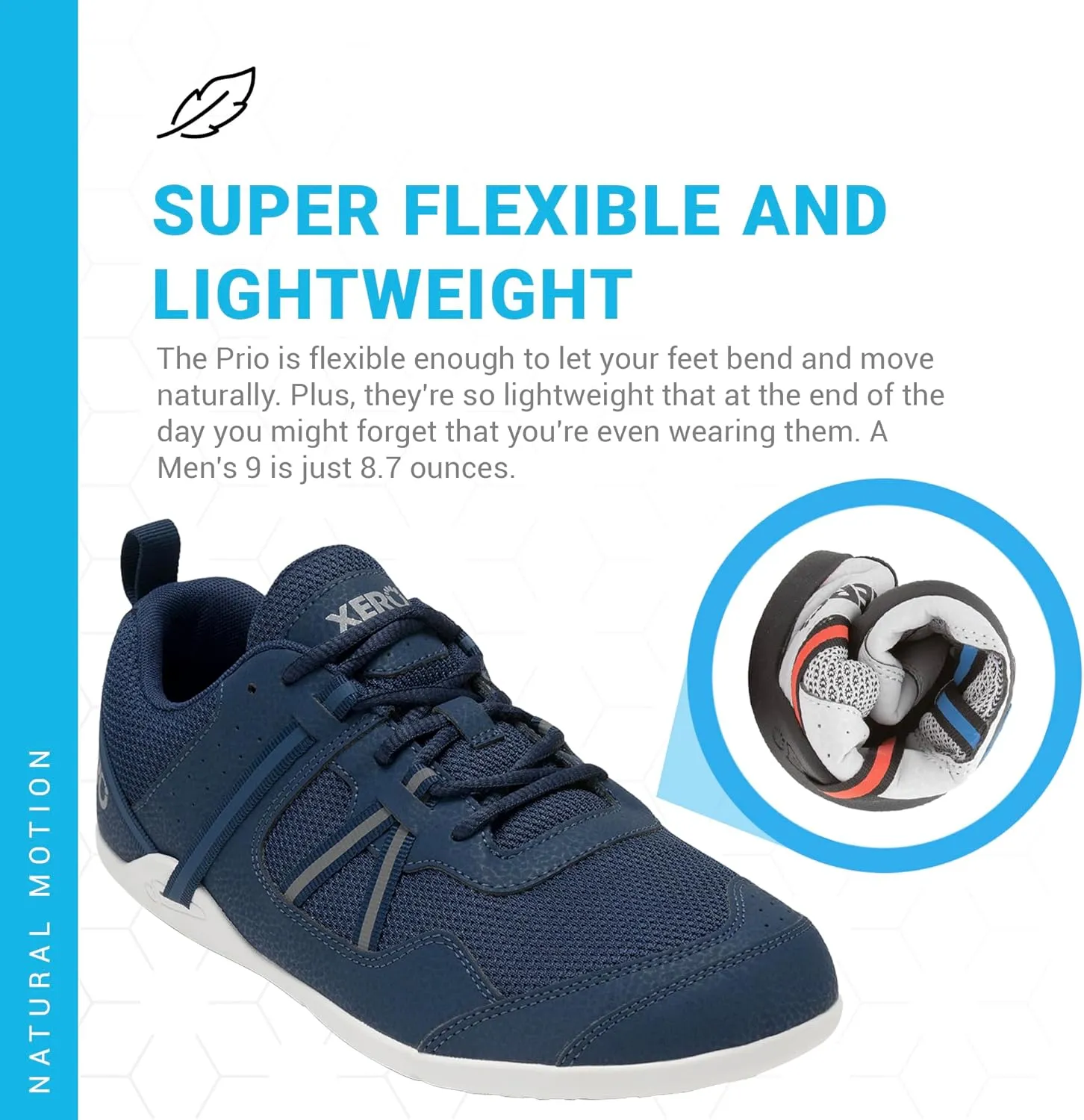 Xero Shoes Men’s Prio Barefoot Athletic Sneaker