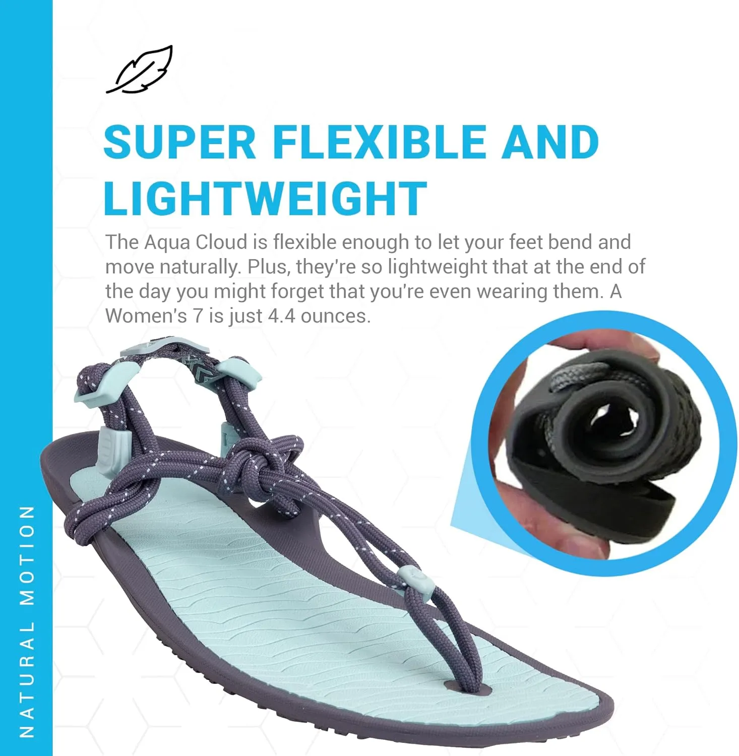 Xero Shoes Women's Aqua Cloud Barefoot Water Sandal