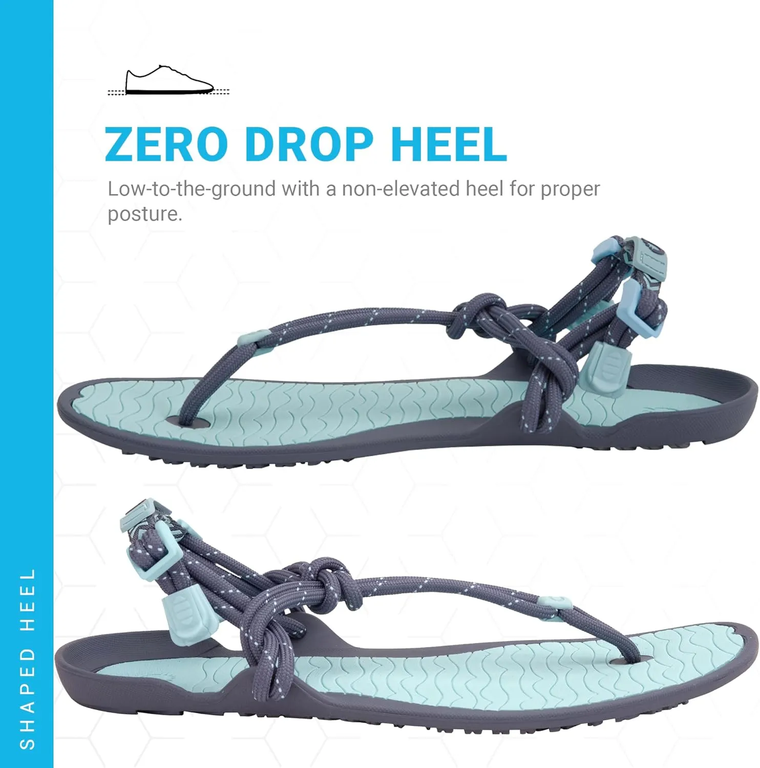 Xero Shoes Women's Aqua Cloud Barefoot Water Sandal