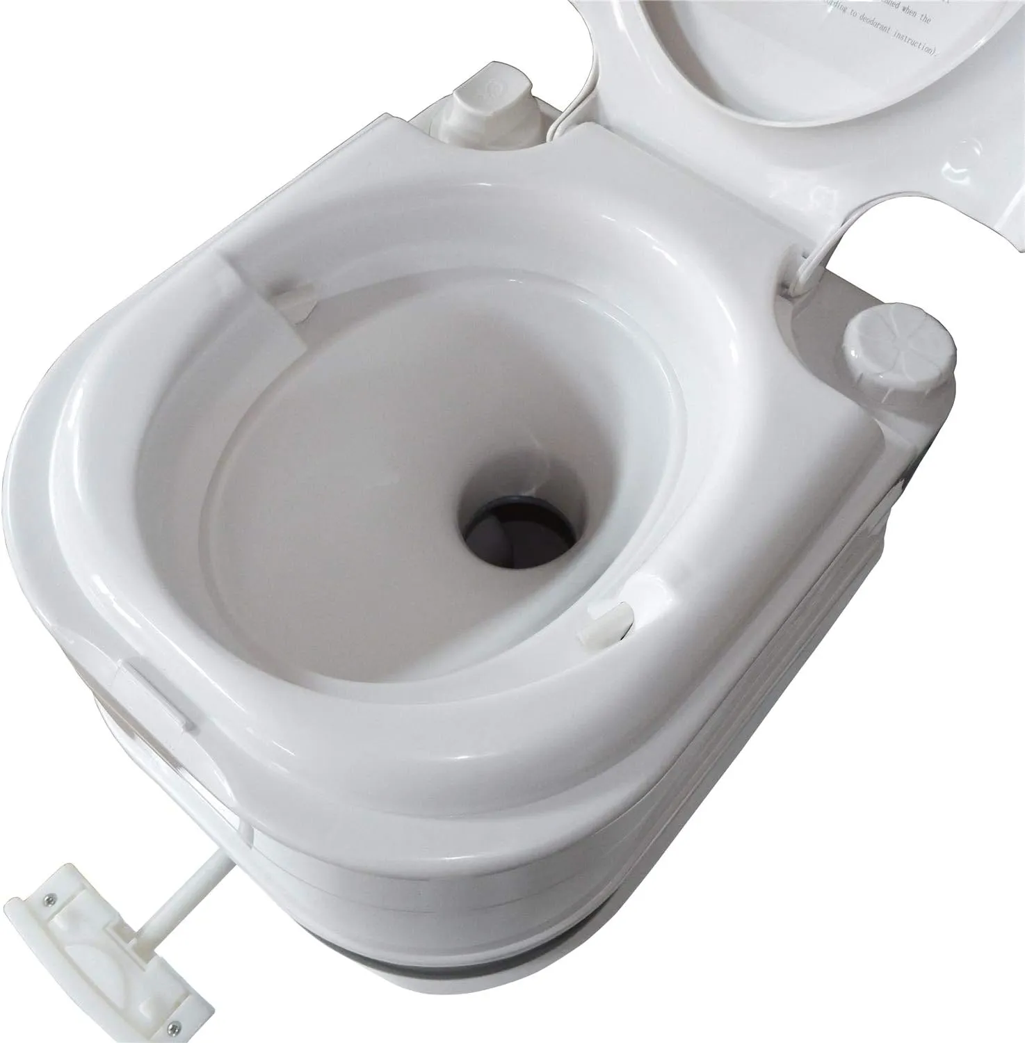 XKMT- Portable Toilet 24L 6 Gallon Flush Travel Camping Outdoor/Indoor Commode Potty [P/N: ET-TOILET002-24L]