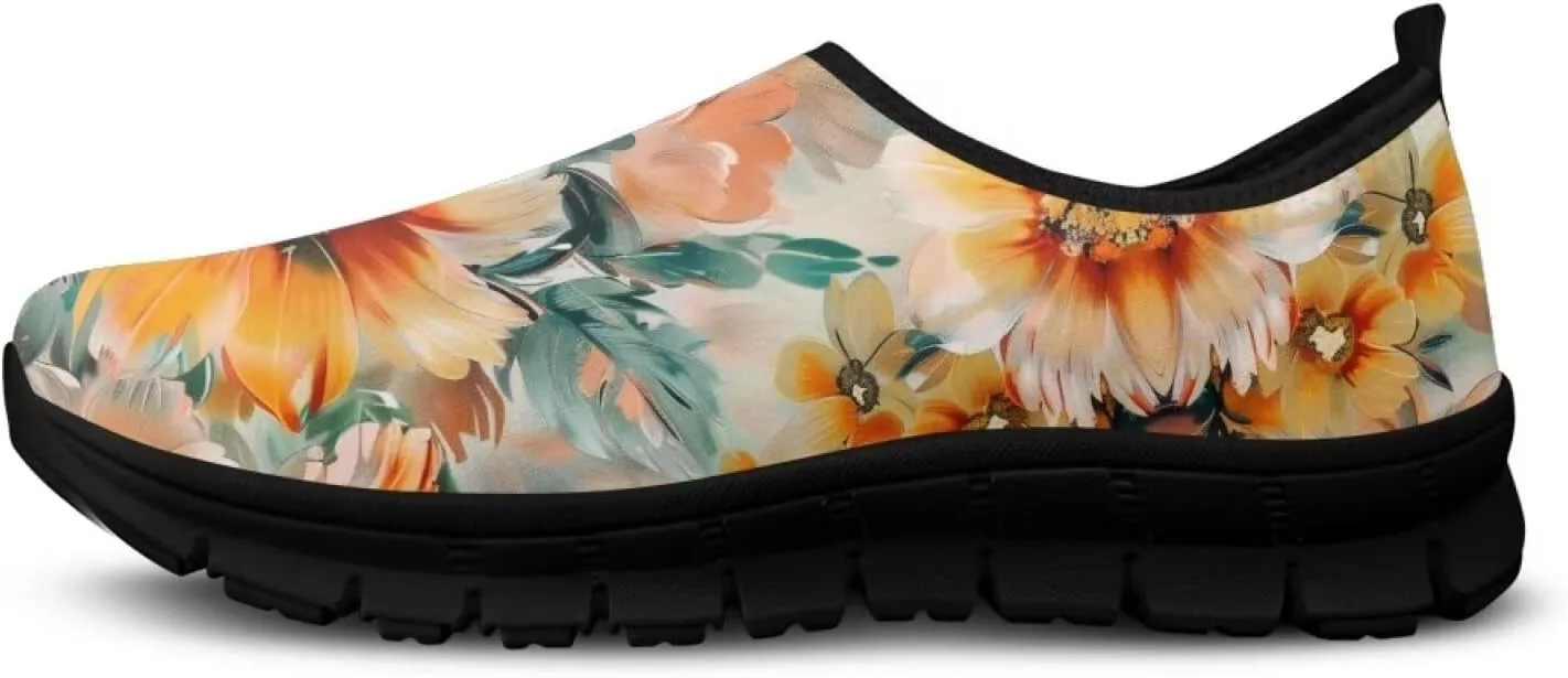 Ystardream Women's Loafers & Slip-Ons Casual Canvas Slip-On Ladies Travel Shoes