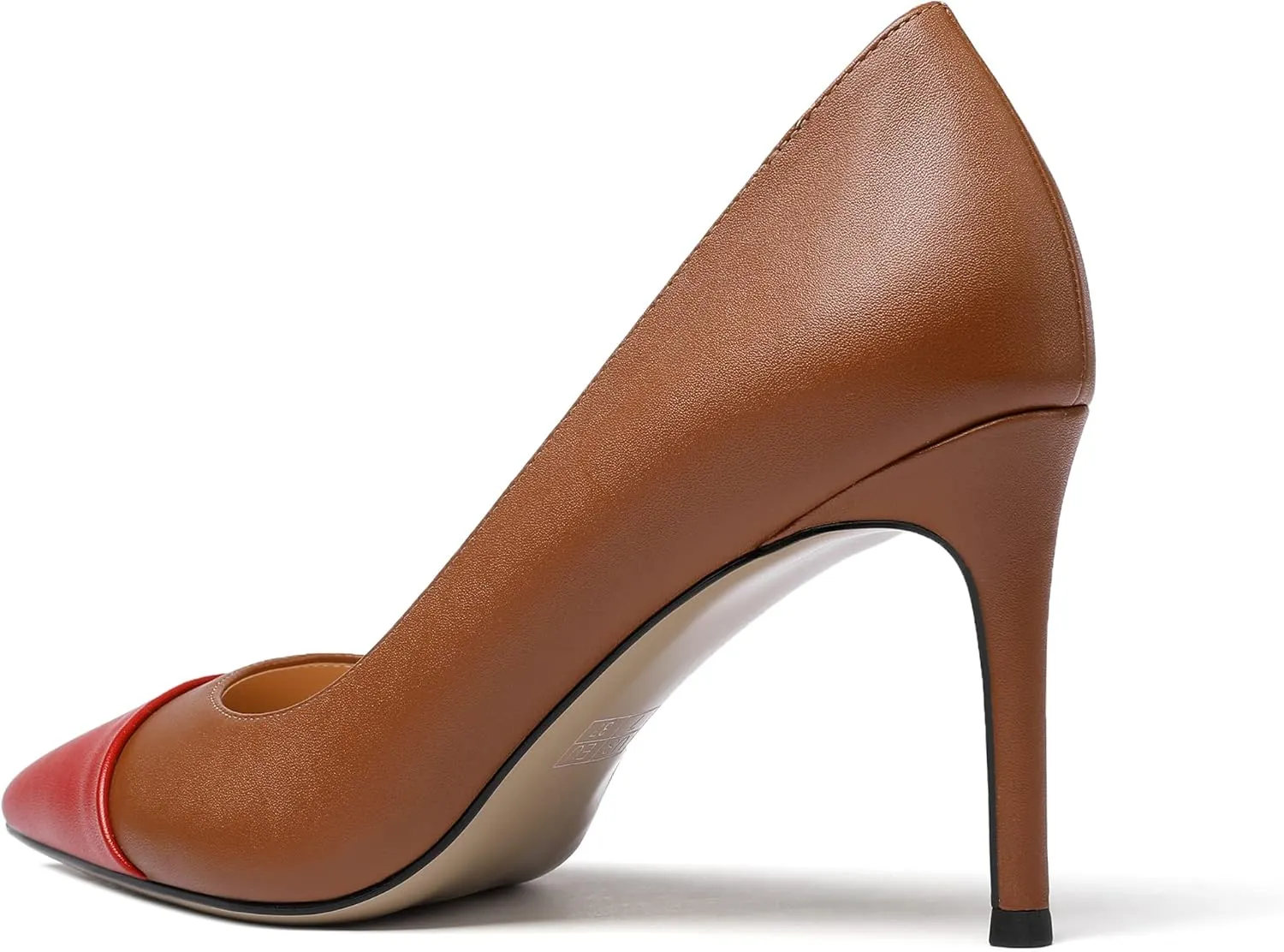 Zamikoo Women's Pointed Toe Classic Pumps Slip On Stiletto Heel Dress Shoes 85mm
