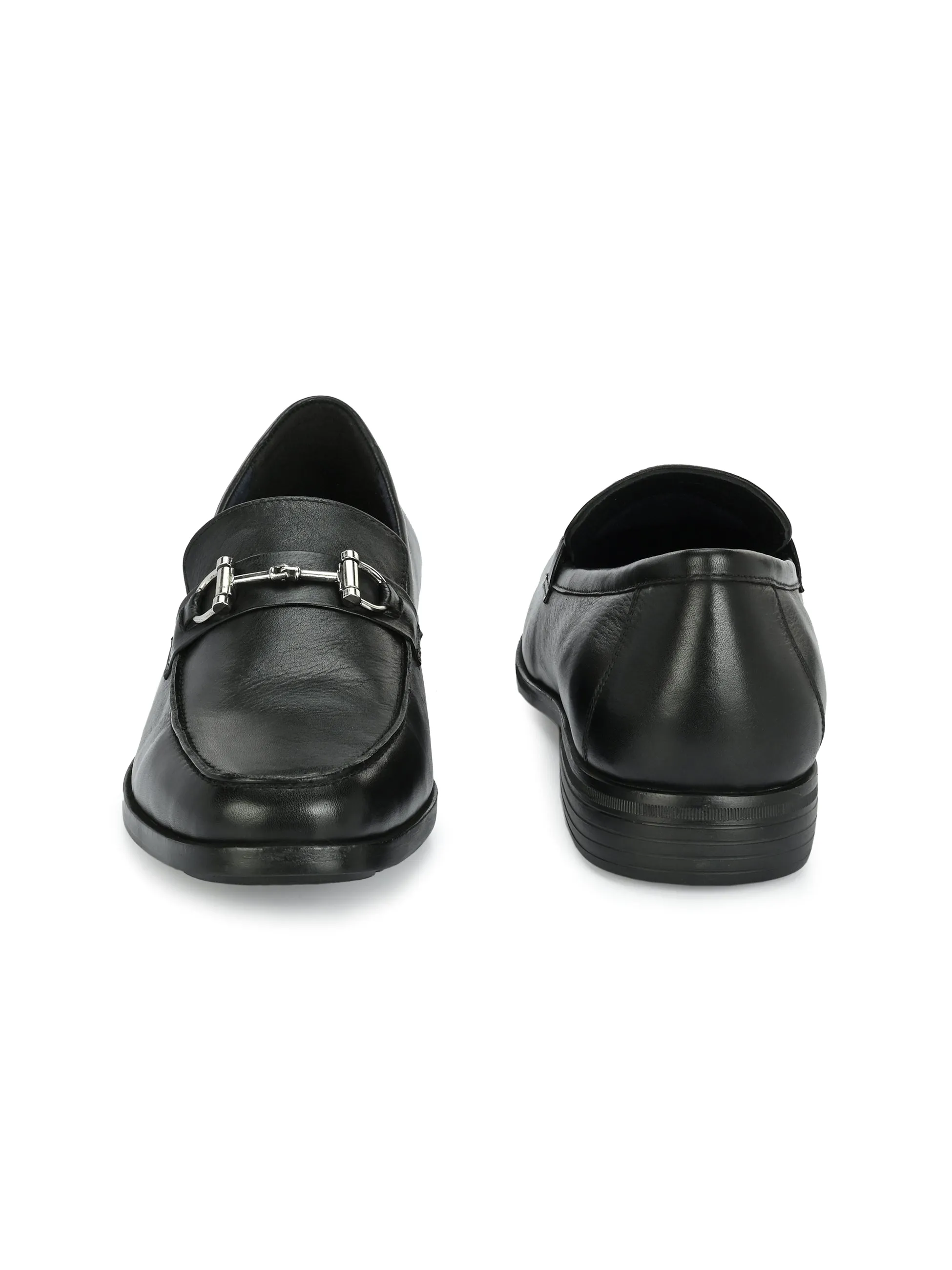 Zane Black Formal Slip-on Shoes For Men