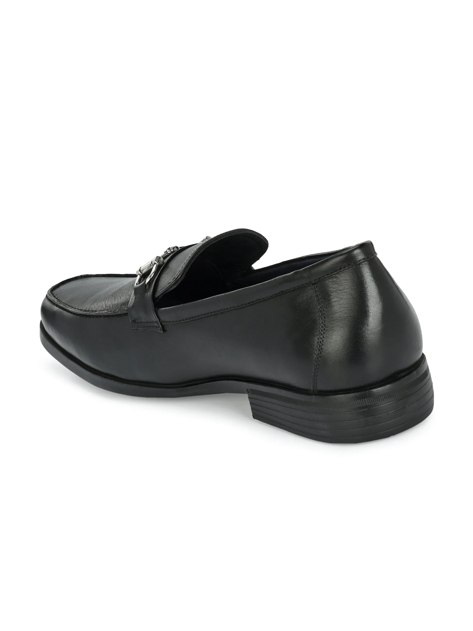 Zane Black Formal Slip-on Shoes For Men