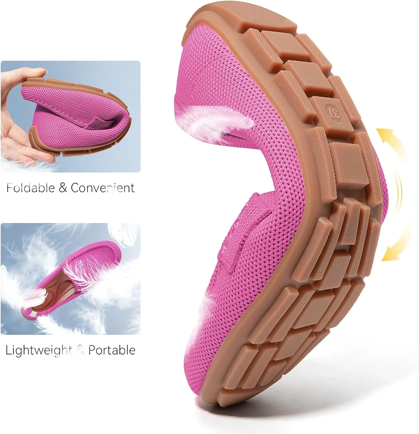 Zelaprox Loafer Shoes for Women Comfortable Women's Loafer Shoes Flat Shoes