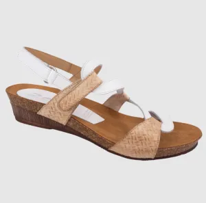 Zeta Osina - White/Beige Weave